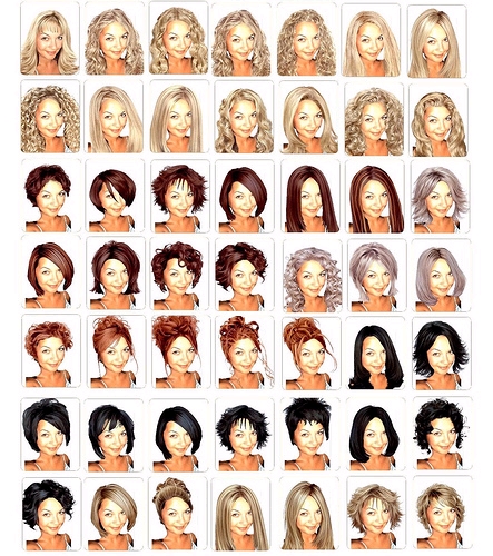different hair styles on Different Hair Styles